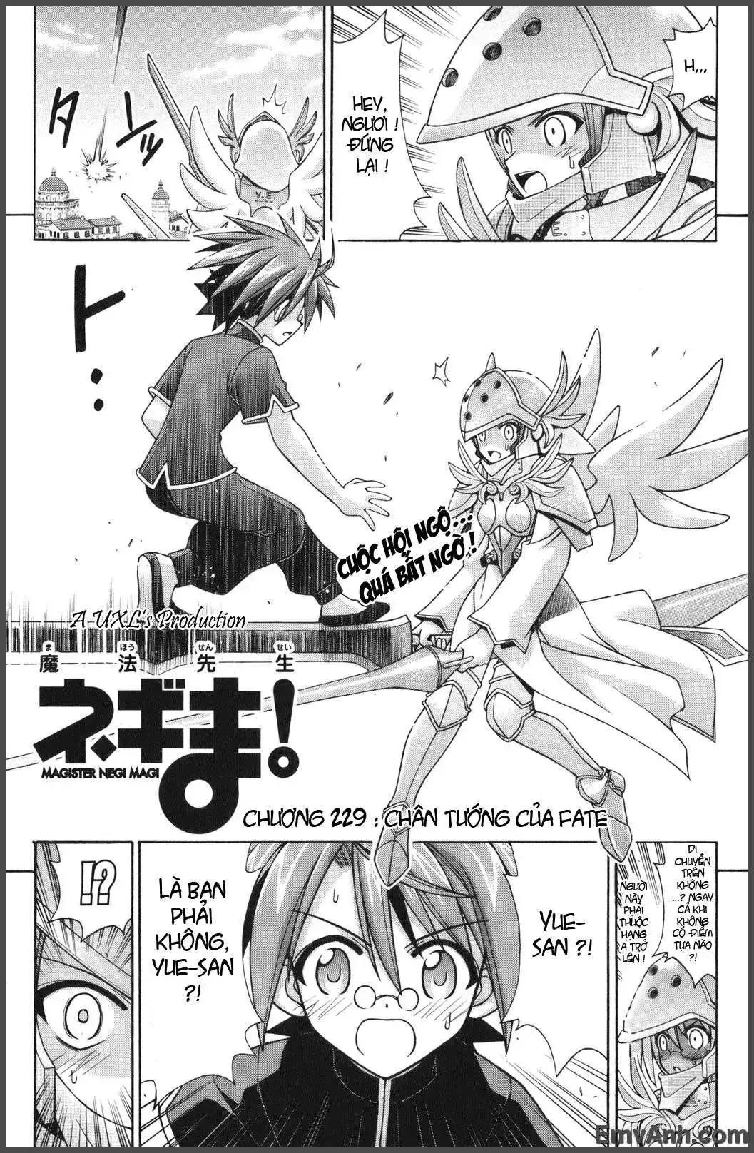 mahou sensei negima! Chapter 229 - Trang 4