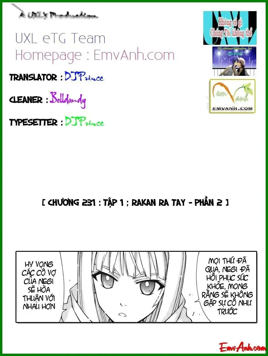 mahou sensei negima! Chapter 231 - Trang 3