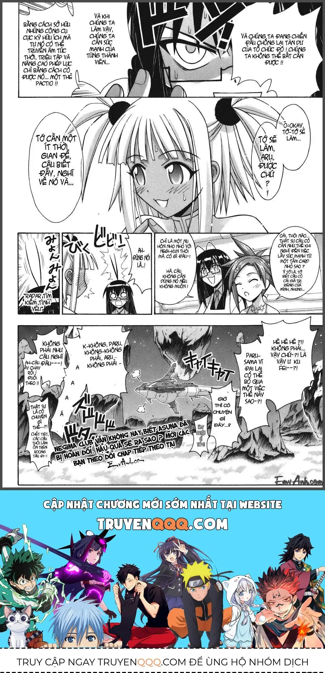 mahou sensei negima! Chapter 234 - Trang 21