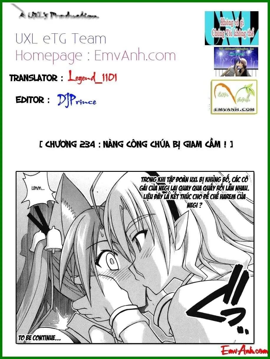 mahou sensei negima! Chapter 234 - Trang 3