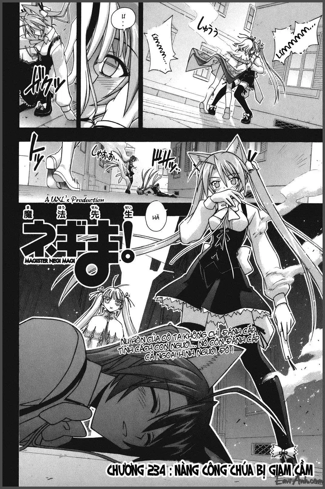 mahou sensei negima! Chapter 234 - Trang 5