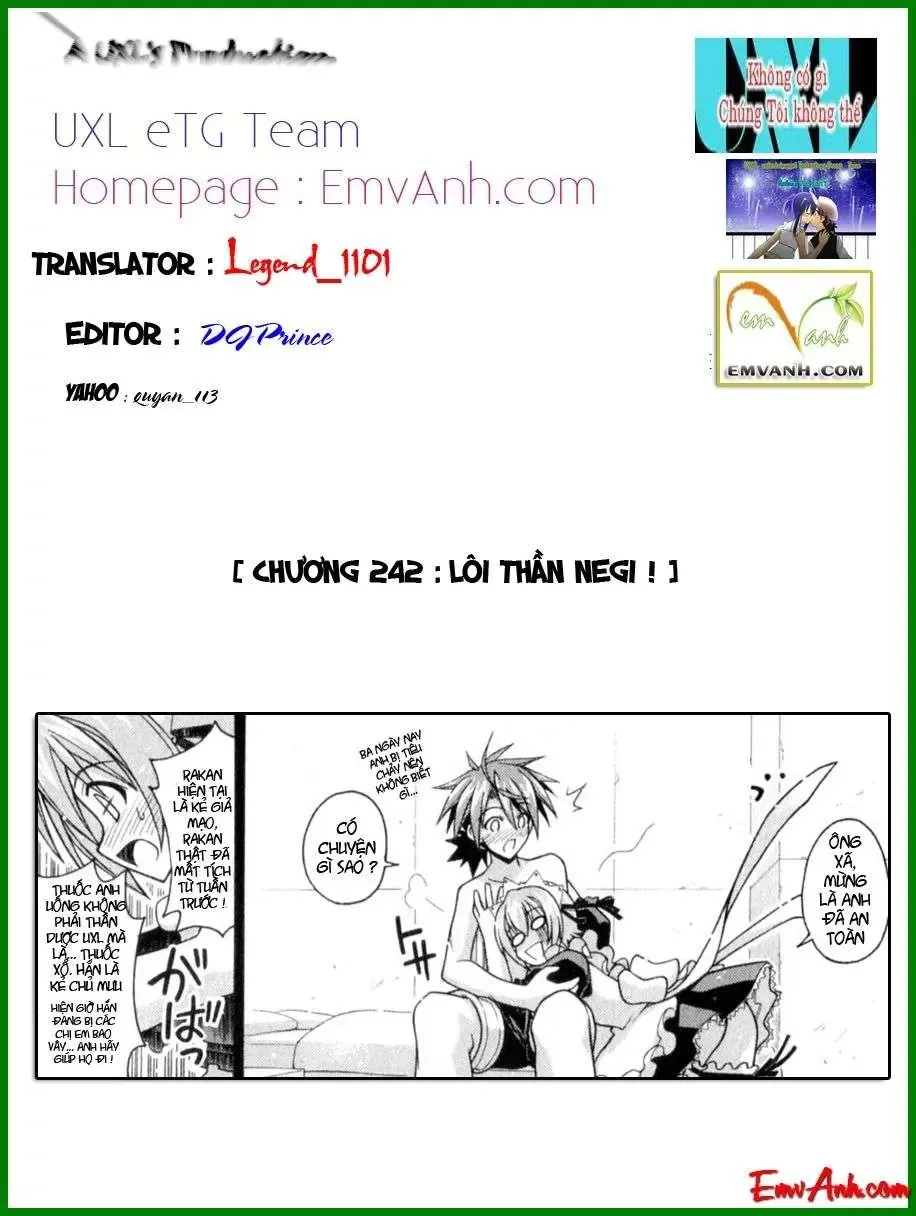 mahou sensei negima! Chapter 242 - Trang 3