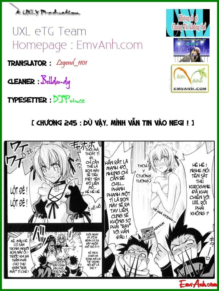 Mahou Sensei Negima Chapter 245 - Trang 3