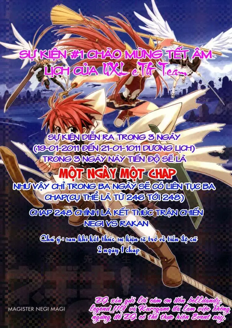 Mahou Sensei Negima Chapter 246 - Trang 3