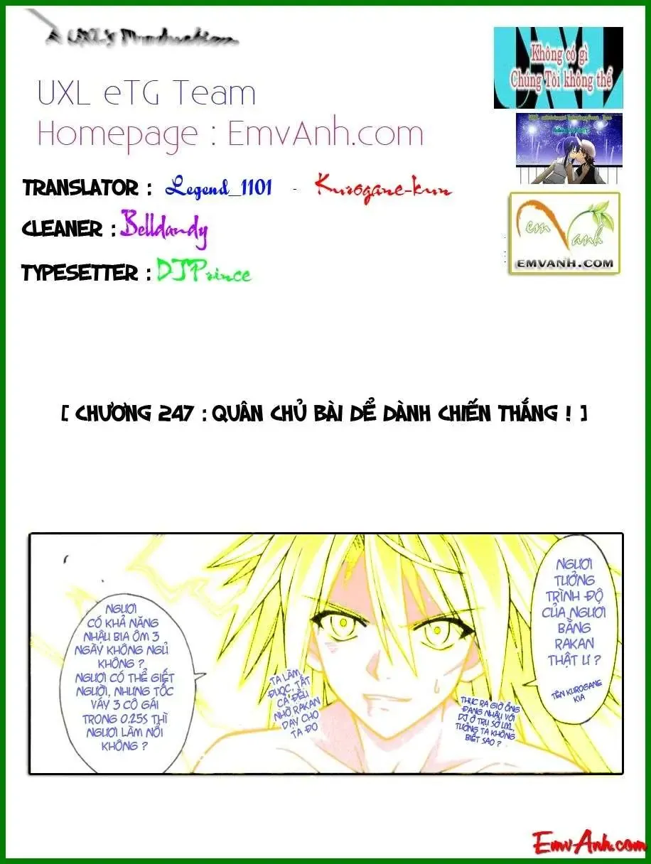 mahou sensei negima! Chapter 247 - Trang 4