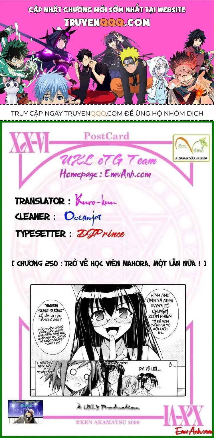 mahou sensei negima! Chapter 250 - Trang 2