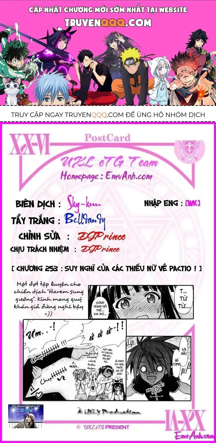 mahou sensei negima! Chapter 253 - Trang 2