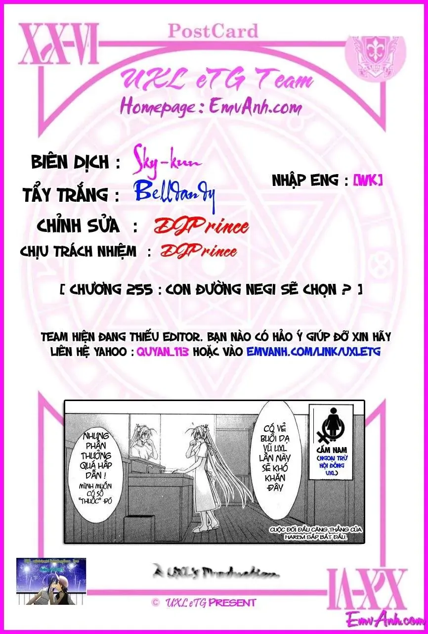 mahou sensei negima! Chapter 255 - Trang 4