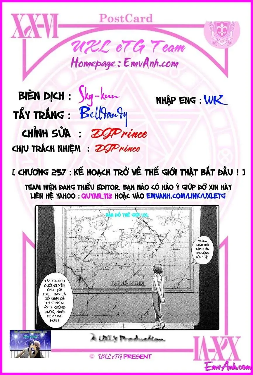 mahou sensei negima! Chapter 257 - Trang 4