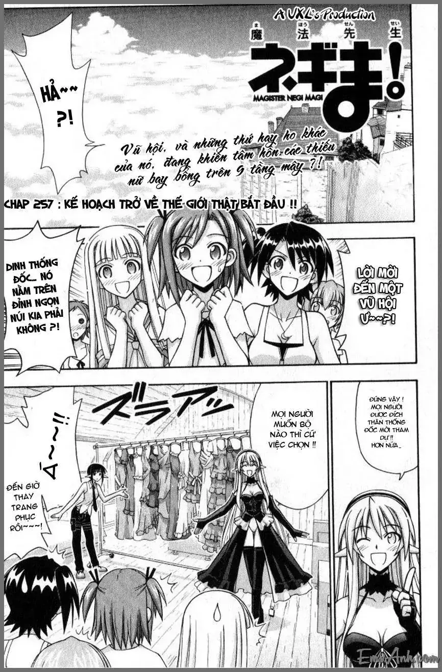 mahou sensei negima! Chapter 257 - Trang 6