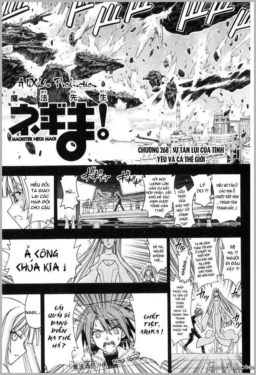 mahou sensei negima! Chapter 268 - Trang 8