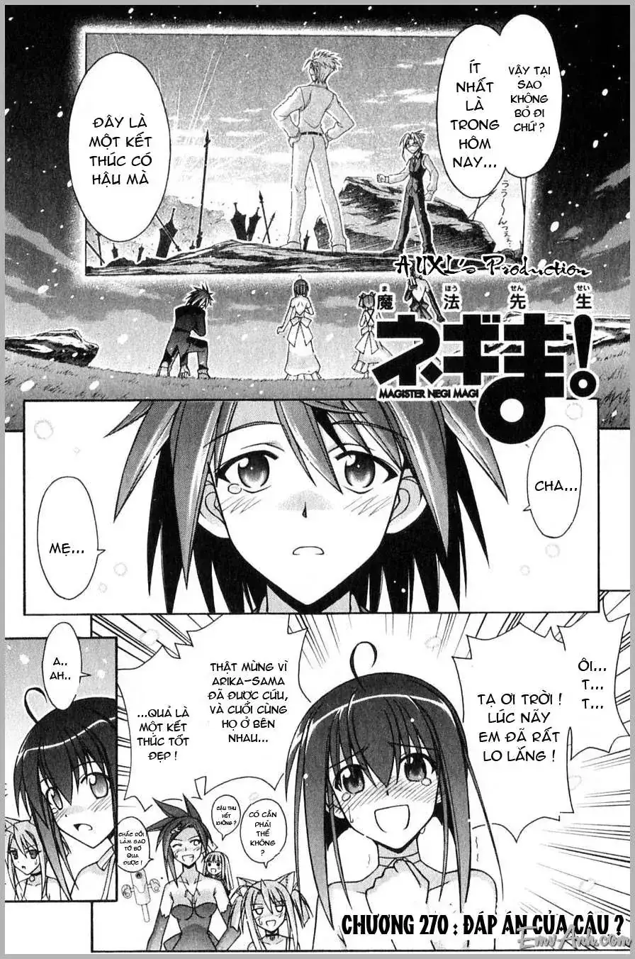 mahou sensei negima! Chapter 270 - Trang 6