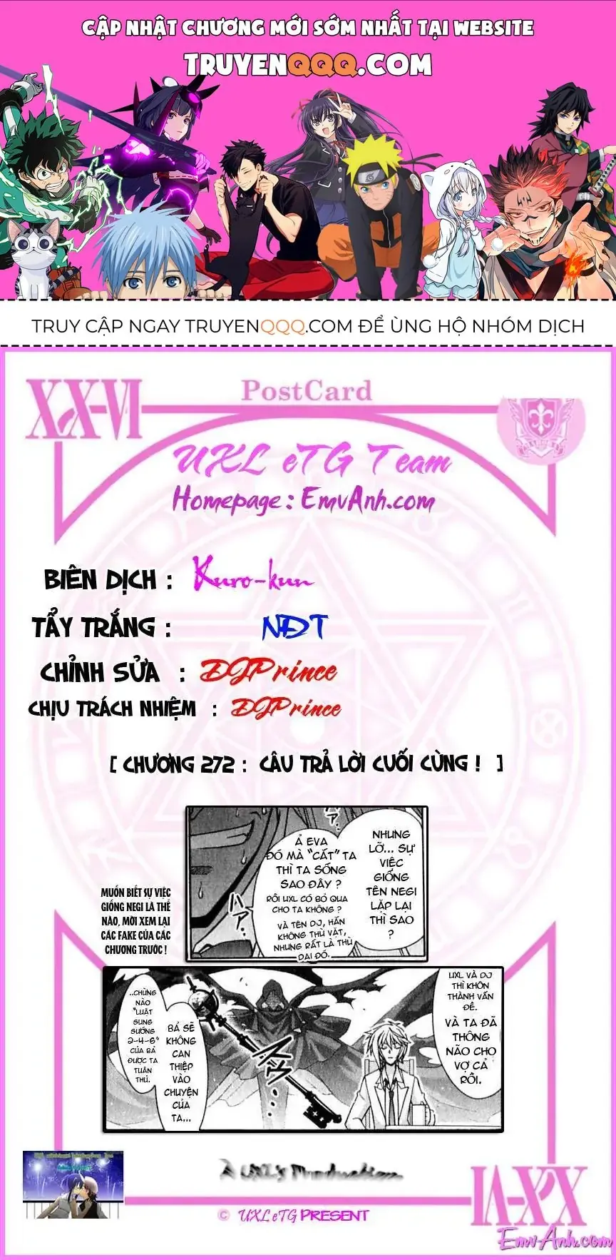 mahou sensei negima! Chapter 272 - Trang 2