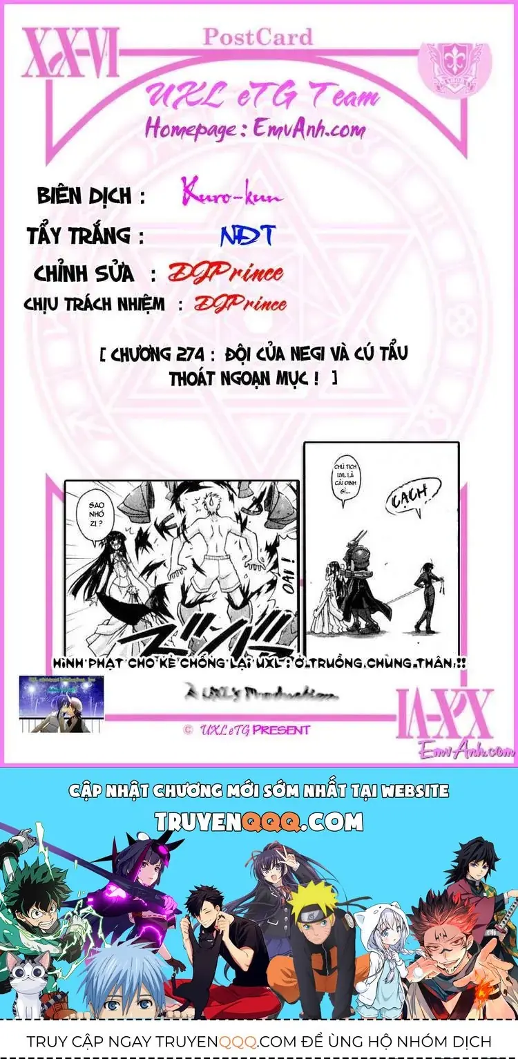 mahou sensei negima! Chapter 274 - Trang 20