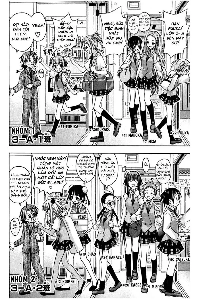 mahou sensei negima! Chapter 28 - Trang 9