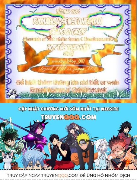 Mahou Sensei Negima Chapter 282 - Trang 18
