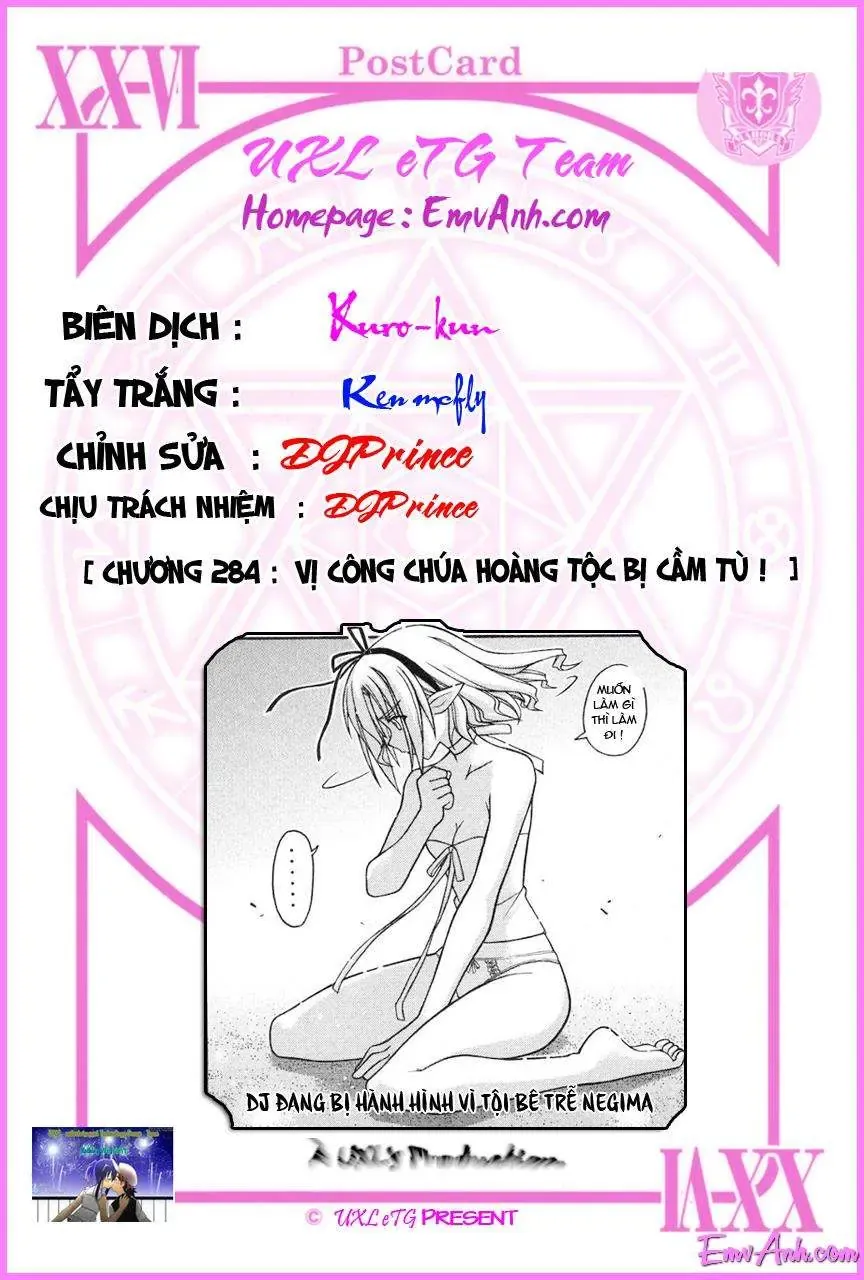 mahou sensei negima! Chapter 284 - Trang 4