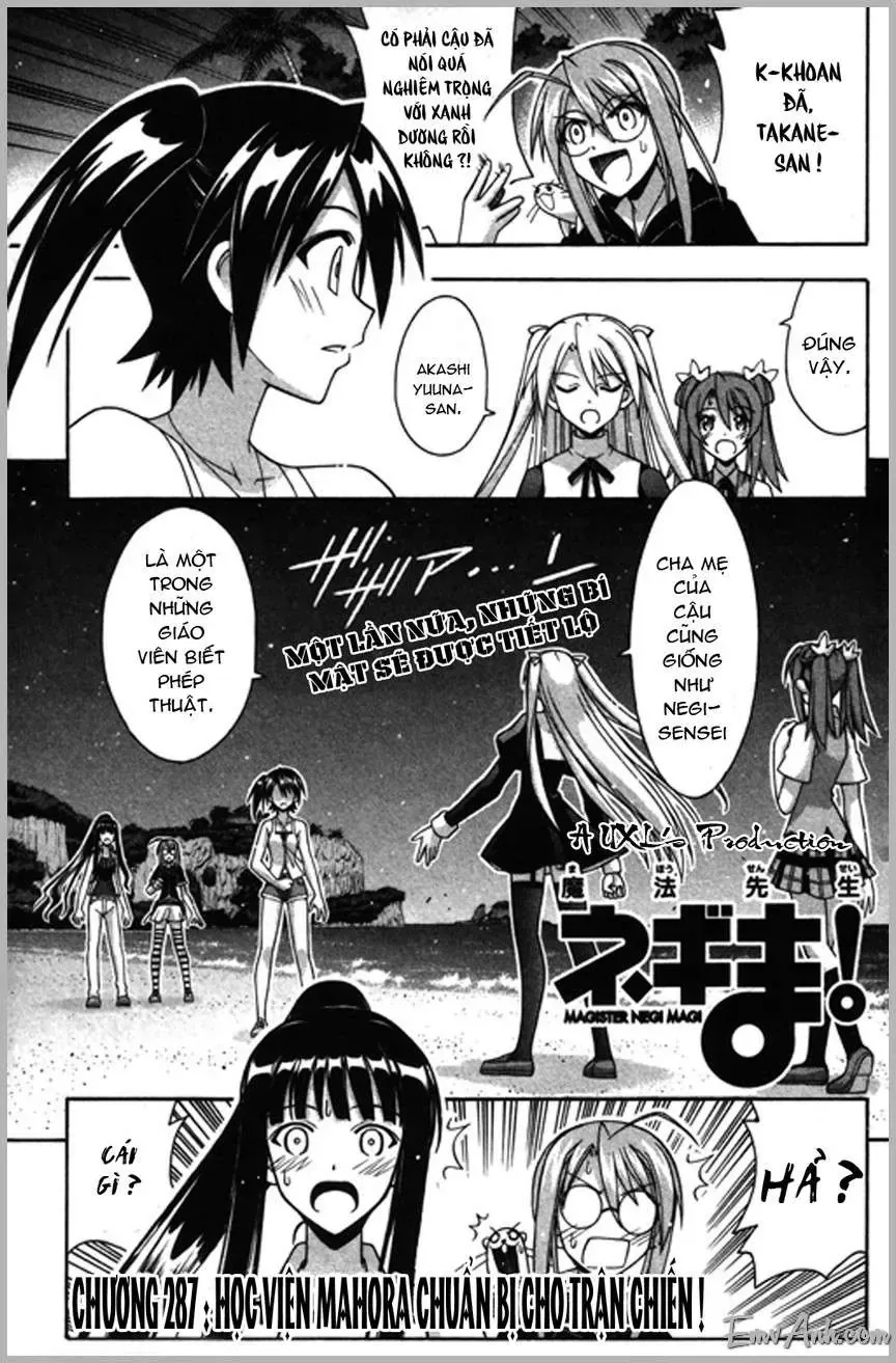 Mahou Sensei Negima Chapter 287 - Trang 6