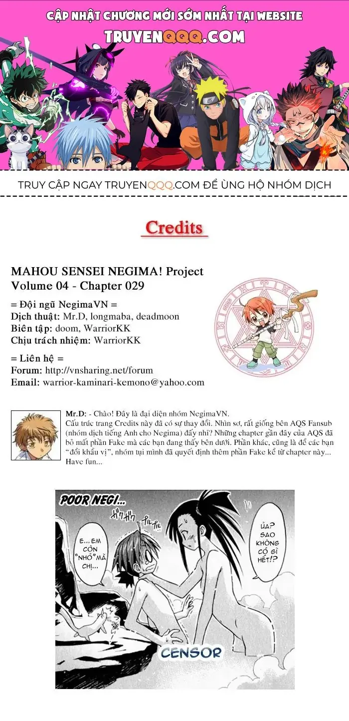 mahou sensei negima! Chapter 29 - Trang 2