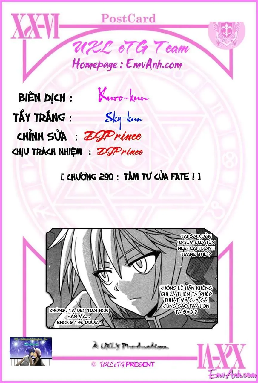 mahou sensei negima! Chapter 290 - Trang 4