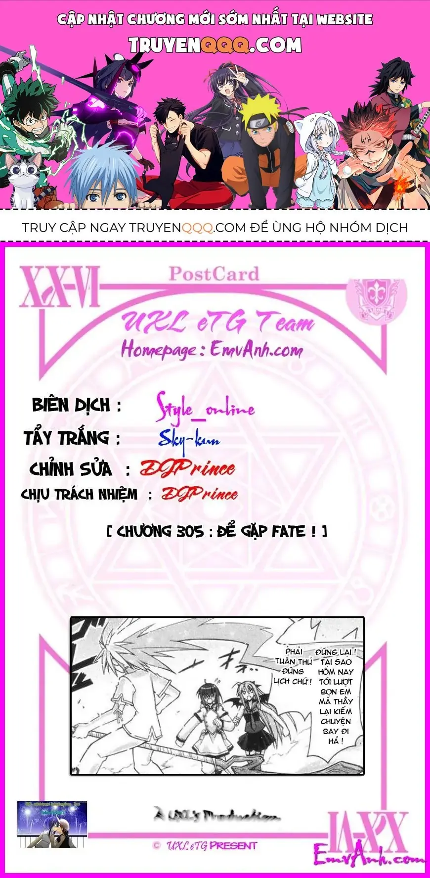 mahou sensei negima! Chapter 305 - Trang 2