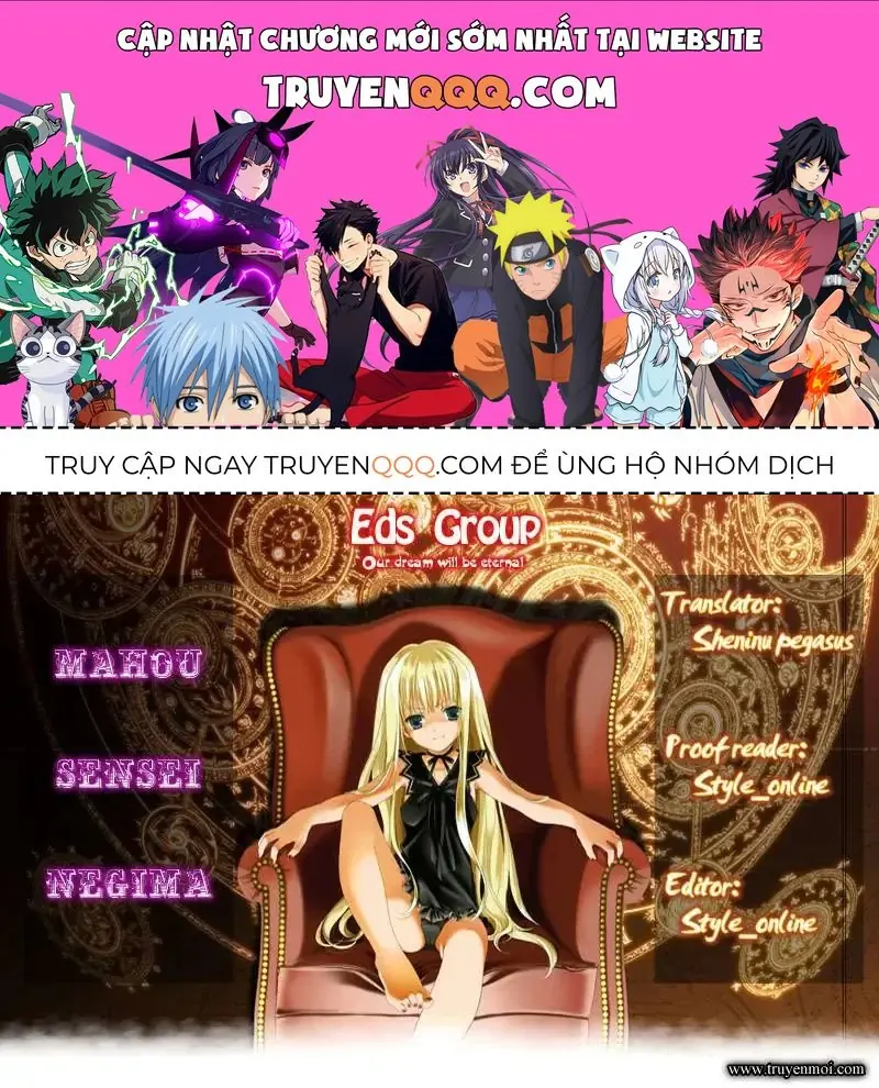 mahou sensei negima! Chapter 321 - Trang 2