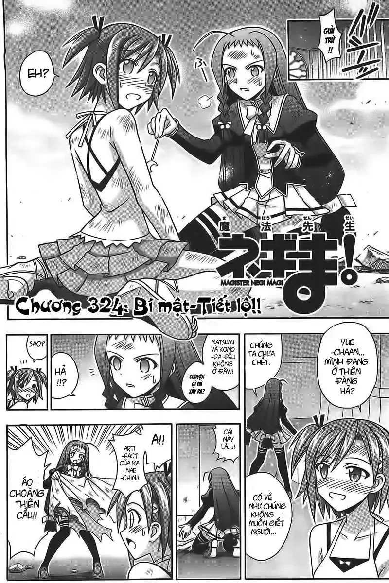 mahou sensei negima! Chapter 324 - Trang 4