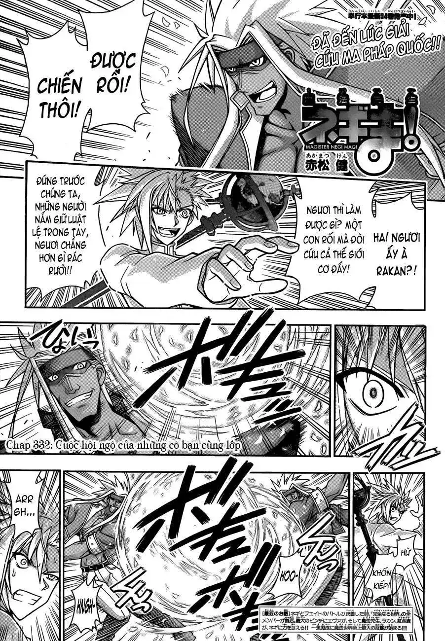Mahou Sensei Negima Chapter 332 - Trang 3