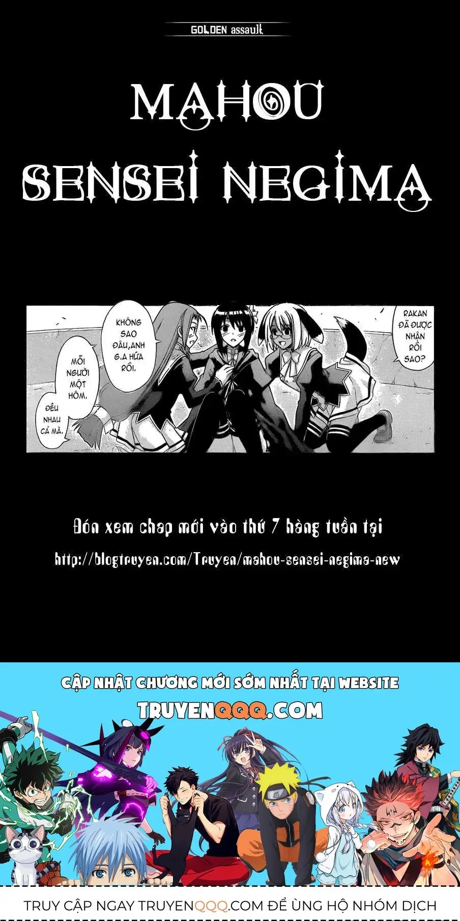 mahou sensei negima! Chapter 335 - Trang 22