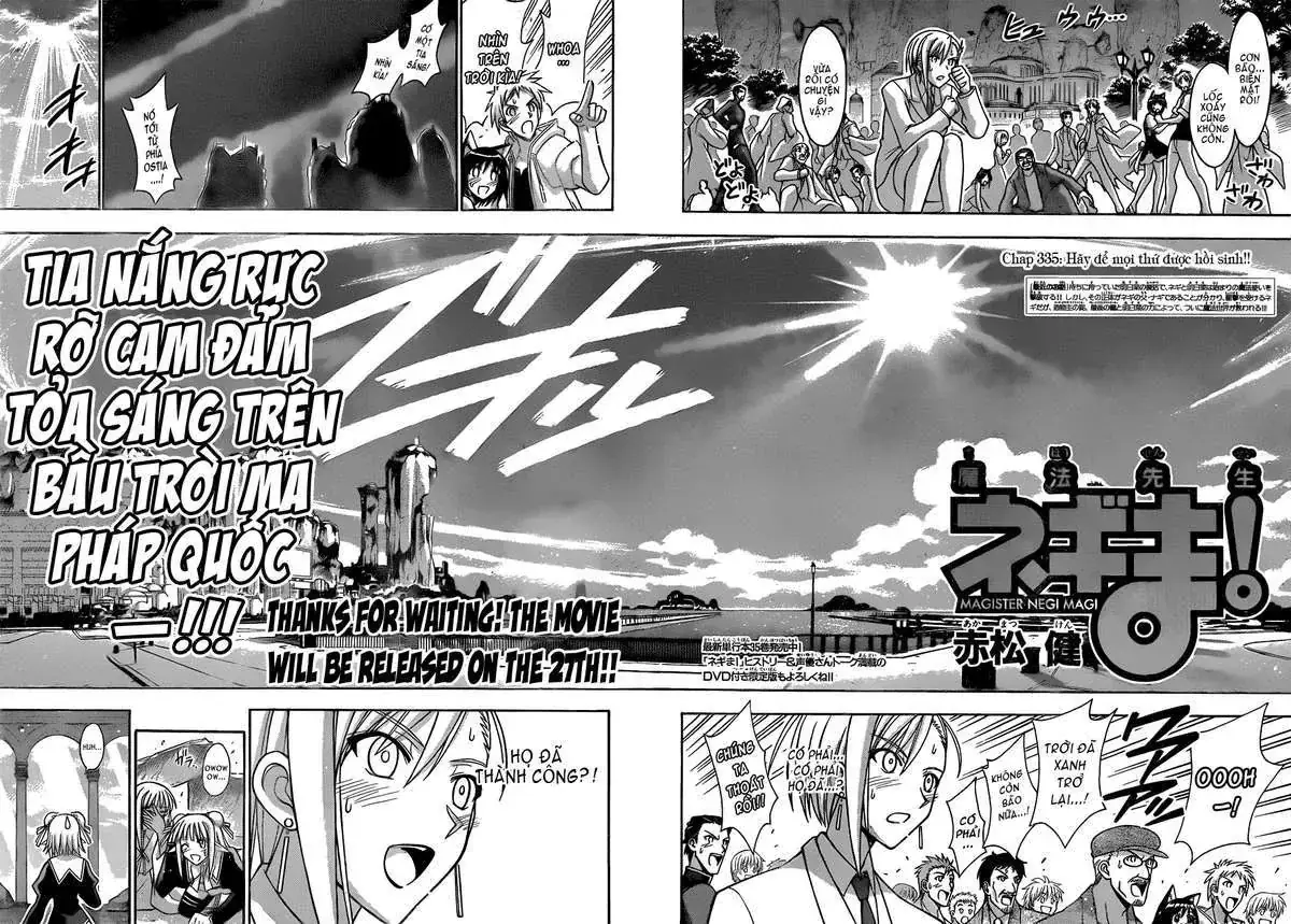 mahou sensei negima! Chapter 335 - Trang 4