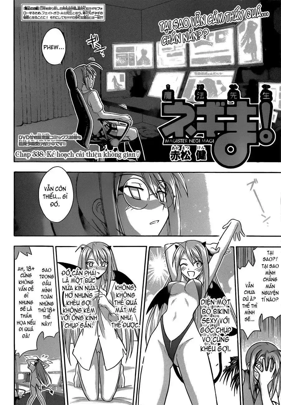 Mahou Sensei Negima Chapter 338 - Trang 4
