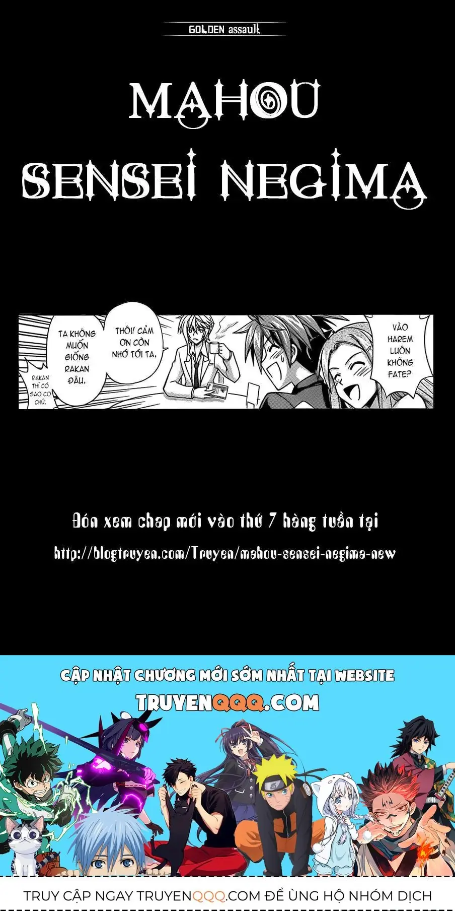 mahou sensei negima! Chapter 339 - Trang 21