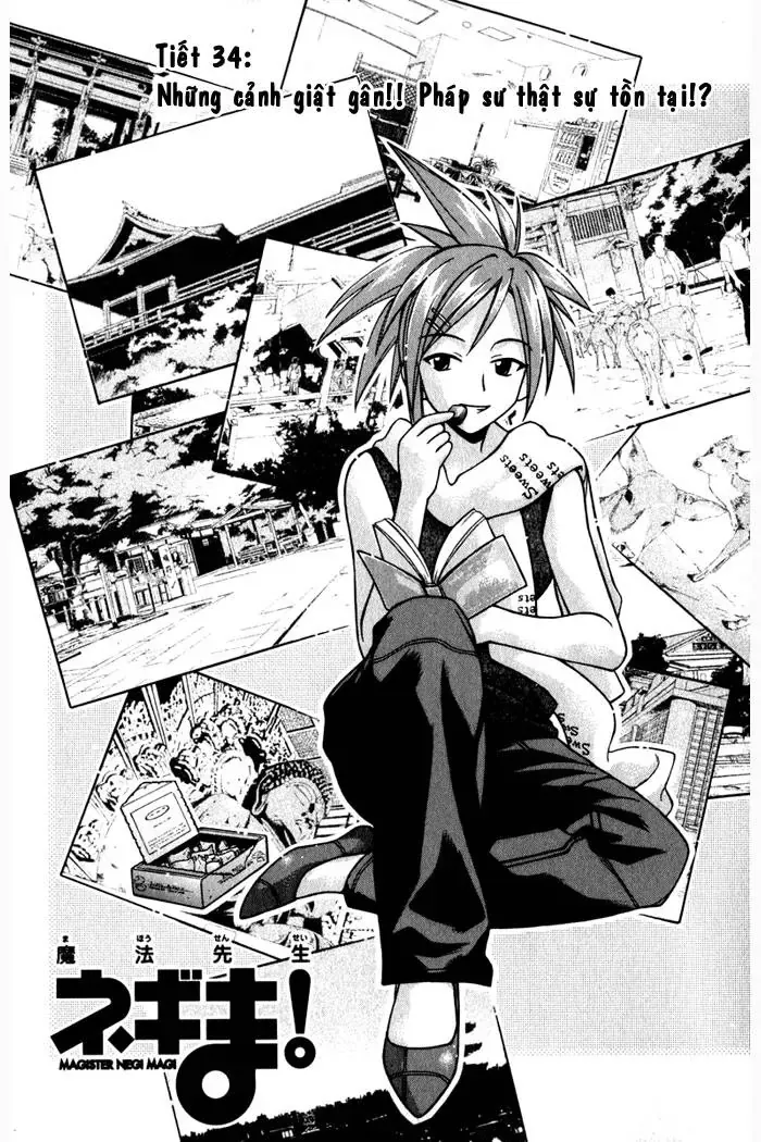 mahou sensei negima! Chapter 34 - Trang 4