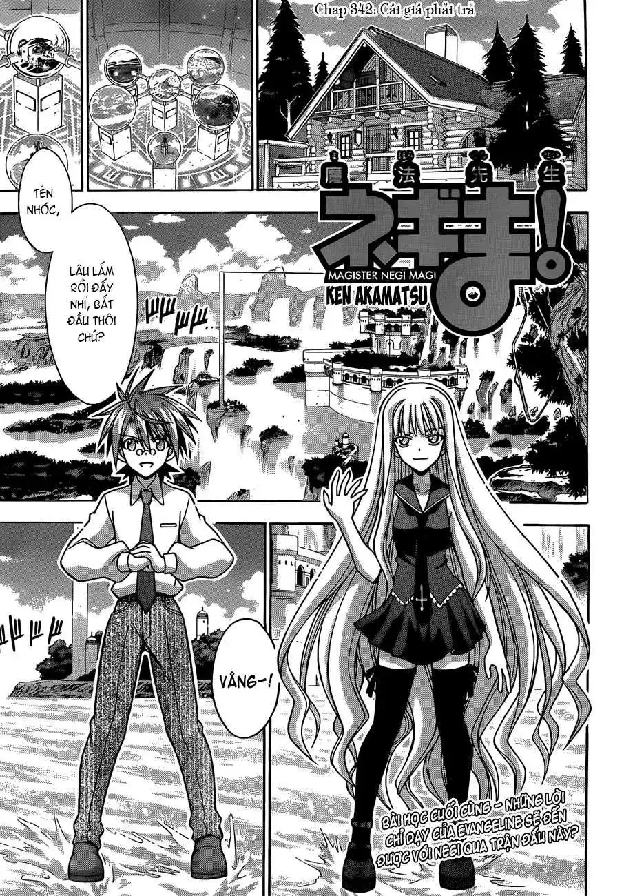 mahou sensei negima! Chapter 342 - Trang 3