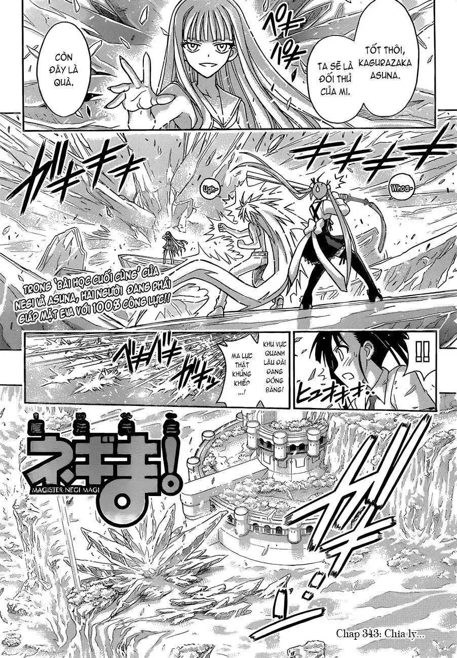 mahou sensei negima! Chapter 343 - Trang 4