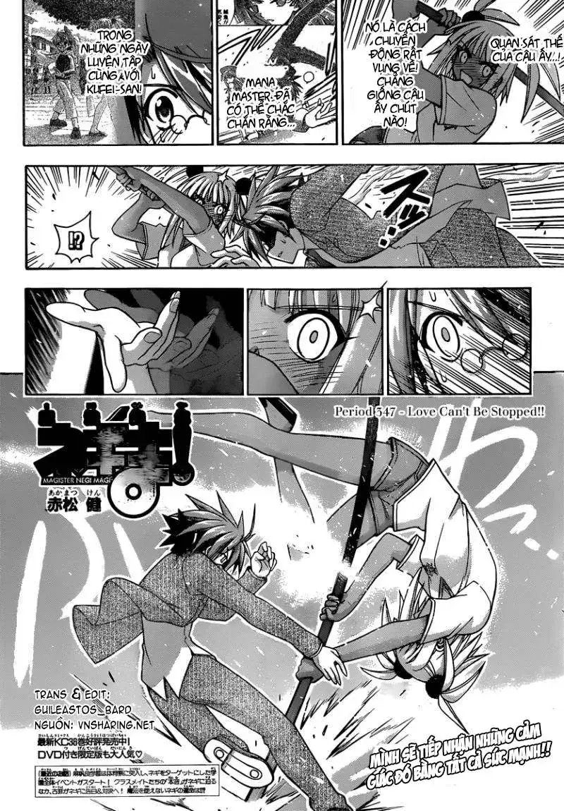 Mahou Sensei Negima Chapter 347 - Trang 4