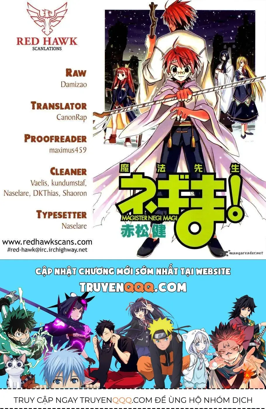 mahou sensei negima! Chapter 348 - Trang 20