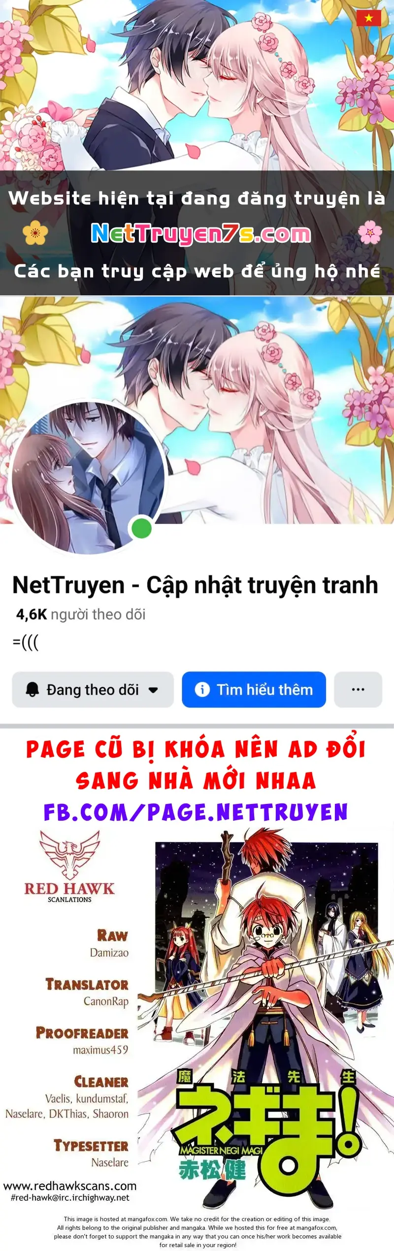 mahou sensei negima! Chapter 349 - Trang 2