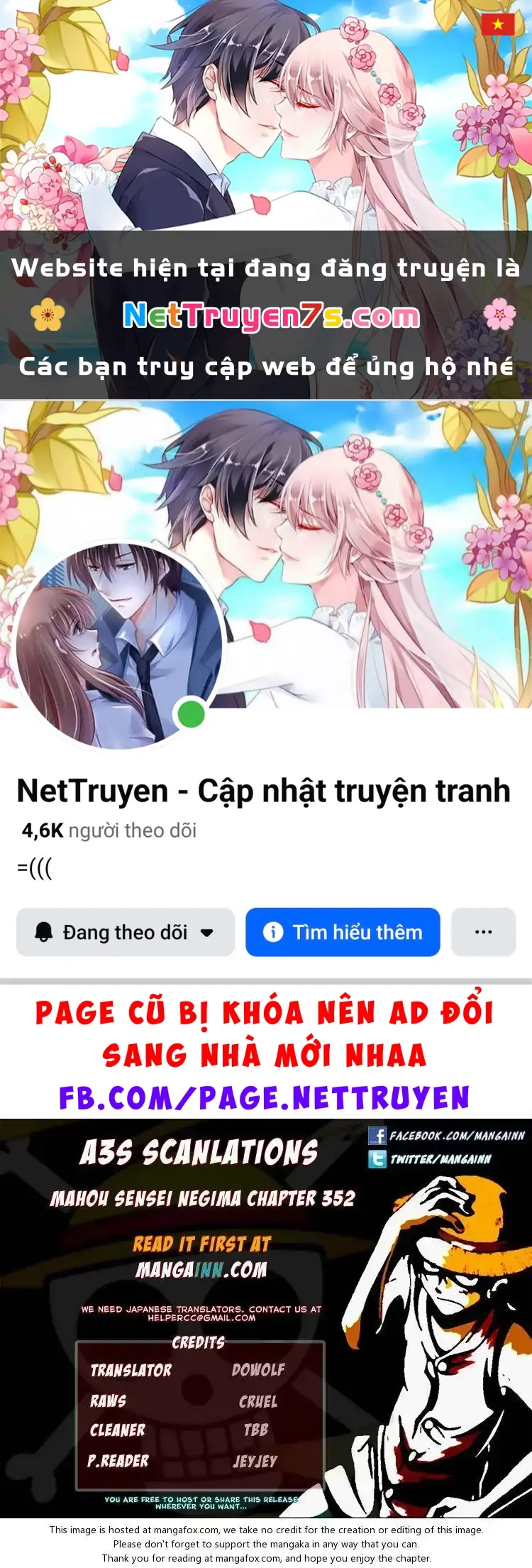 mahou sensei negima! Chapter 352 - Trang 2
