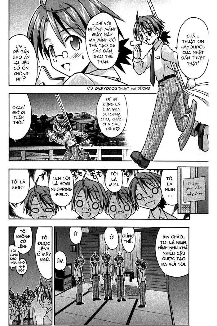 mahou sensei negima! Chapter 36 - Trang 4