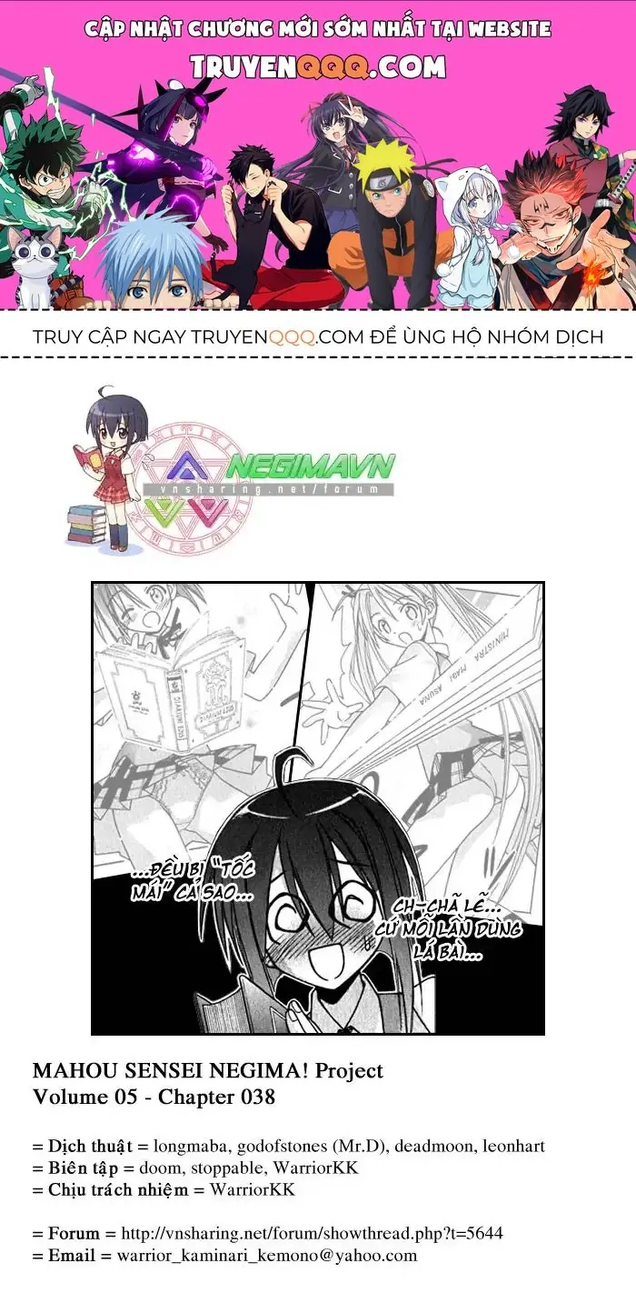 Mahou Sensei Negima Chapter 38 - Trang 2