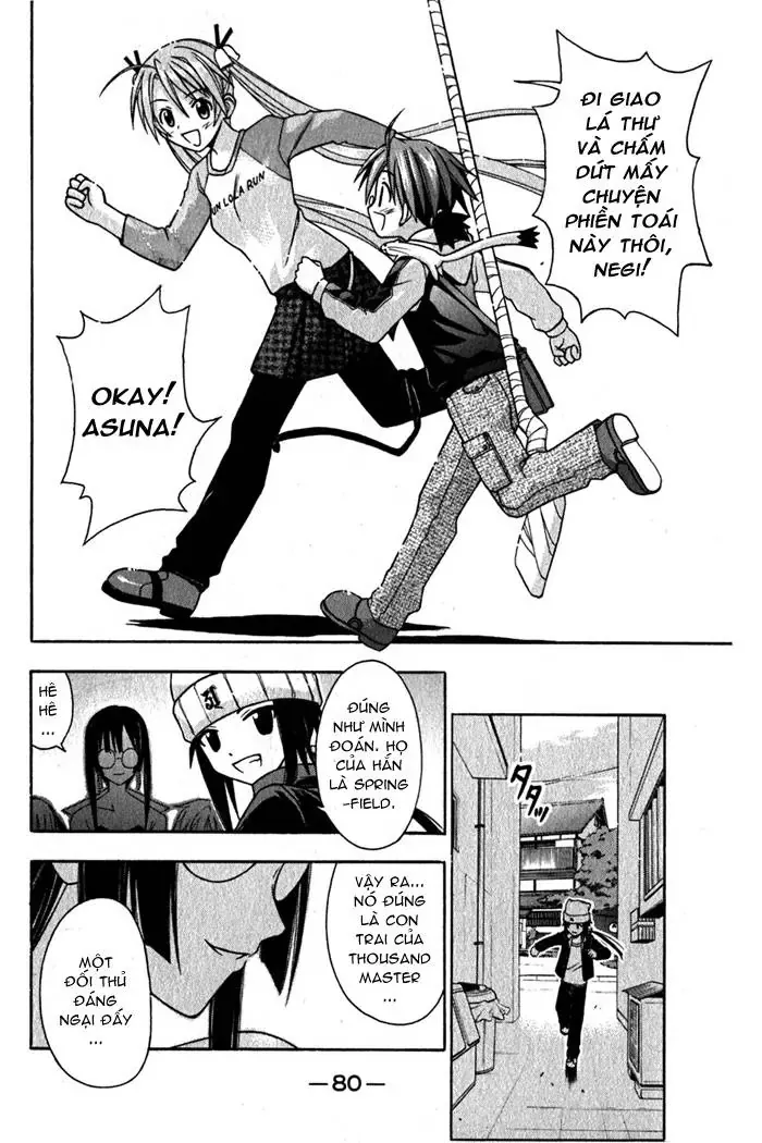 Mahou Sensei Negima Chapter 38 - Trang 20