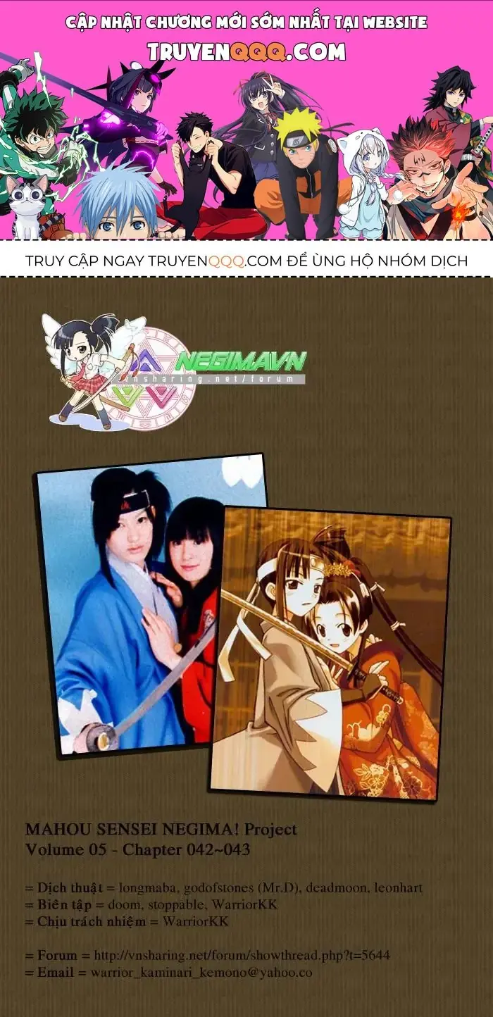 Mahou Sensei Negima Chapter 42 - Trang 2