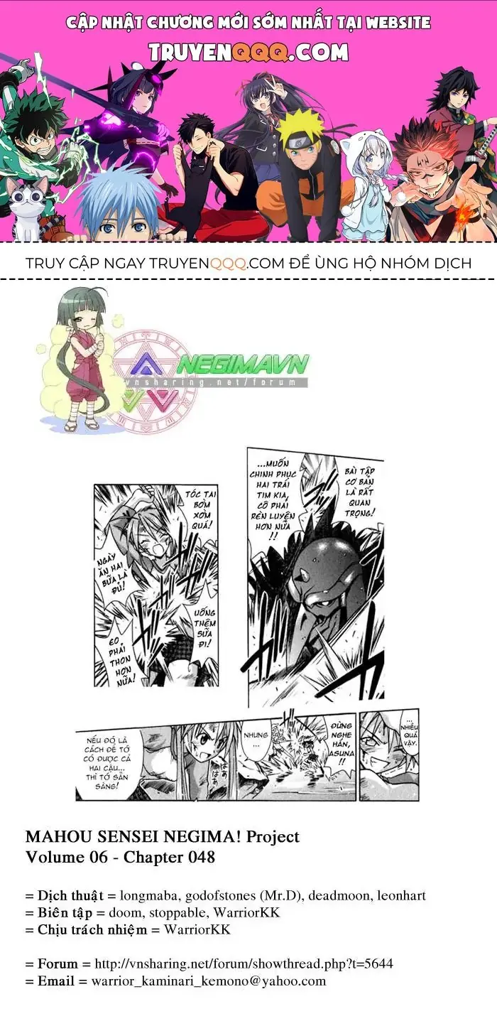 mahou sensei negima! Chapter 48 - Trang 2