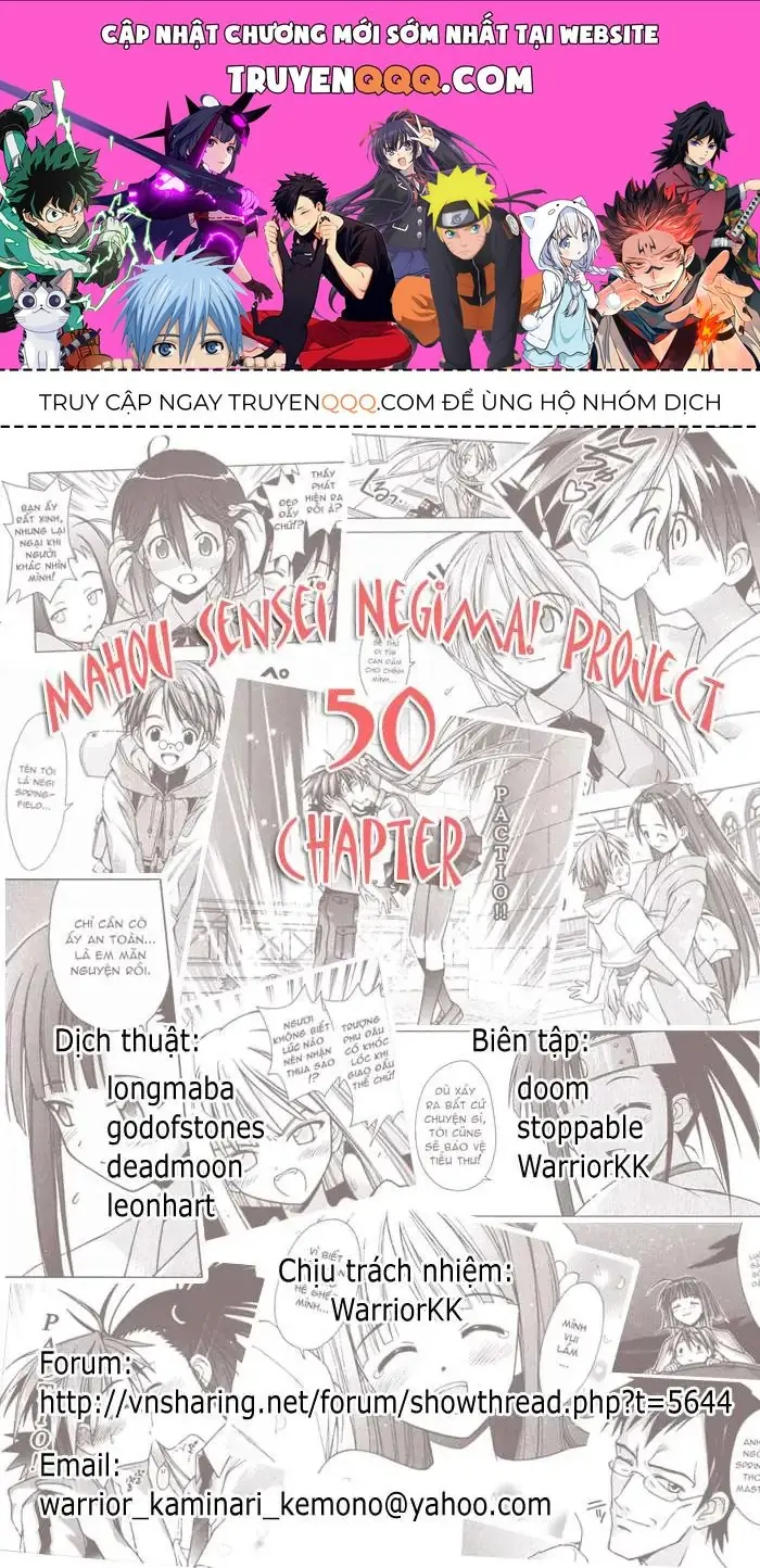mahou sensei negima! Chapter 50 - Trang 2