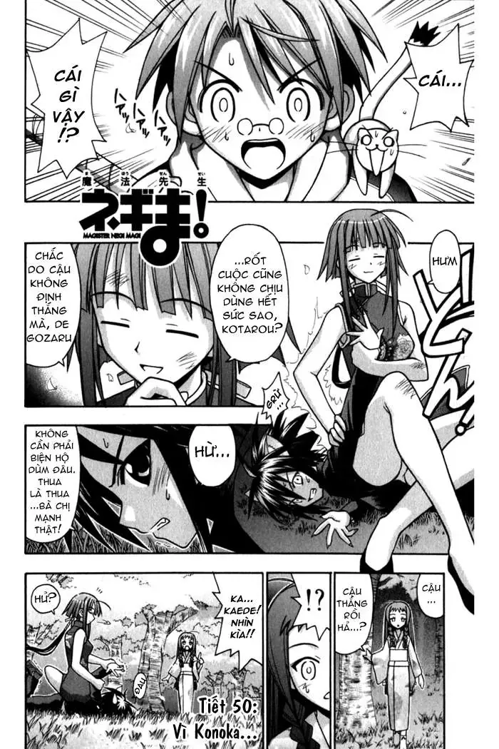 mahou sensei negima! Chapter 50 - Trang 4