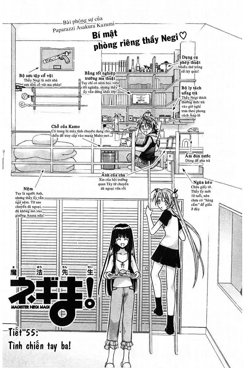 Mahou Sensei Negima Chapter 55 - Trang 3