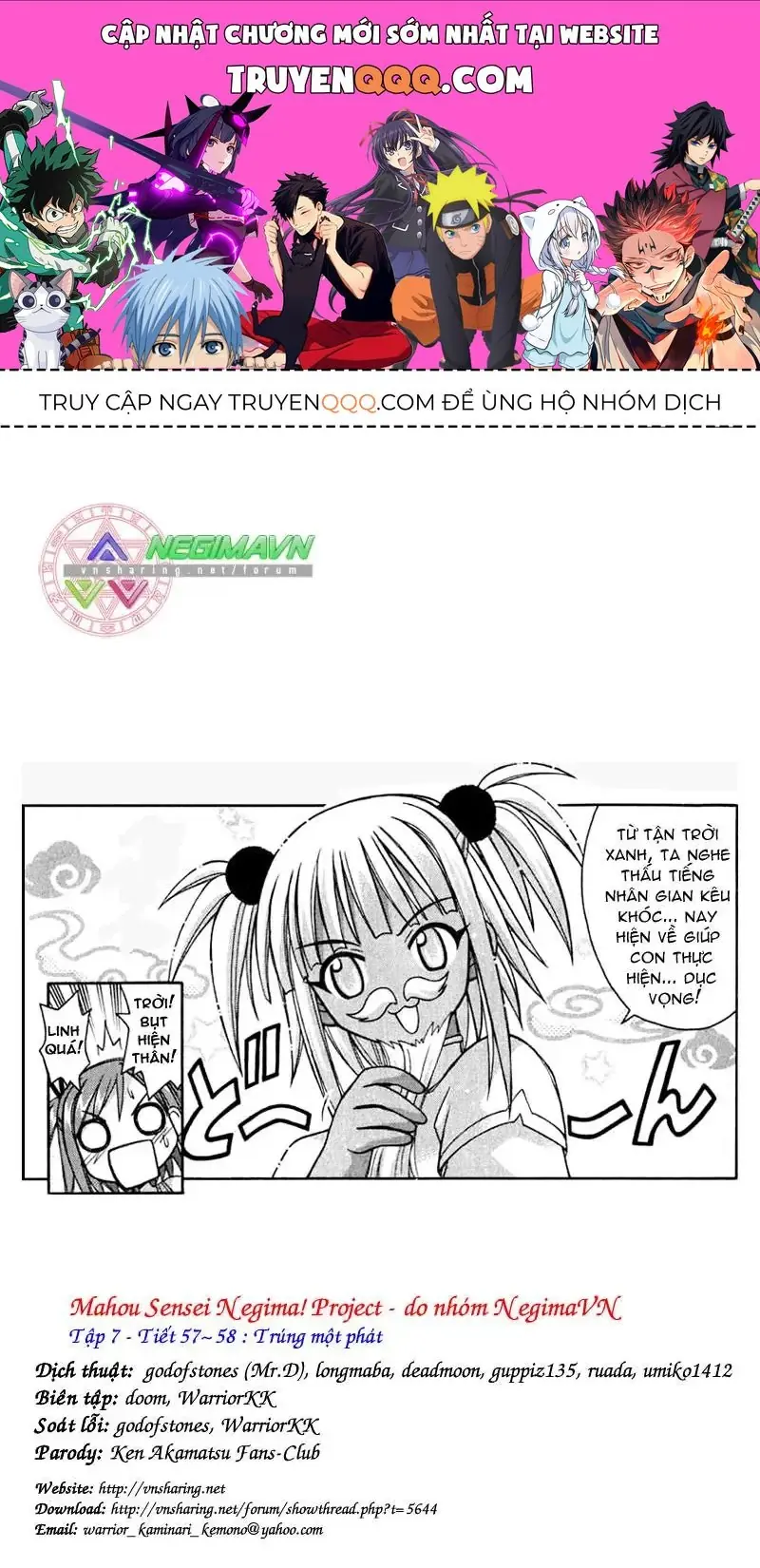 Mahou Sensei Negima Chapter 57 - Trang 2