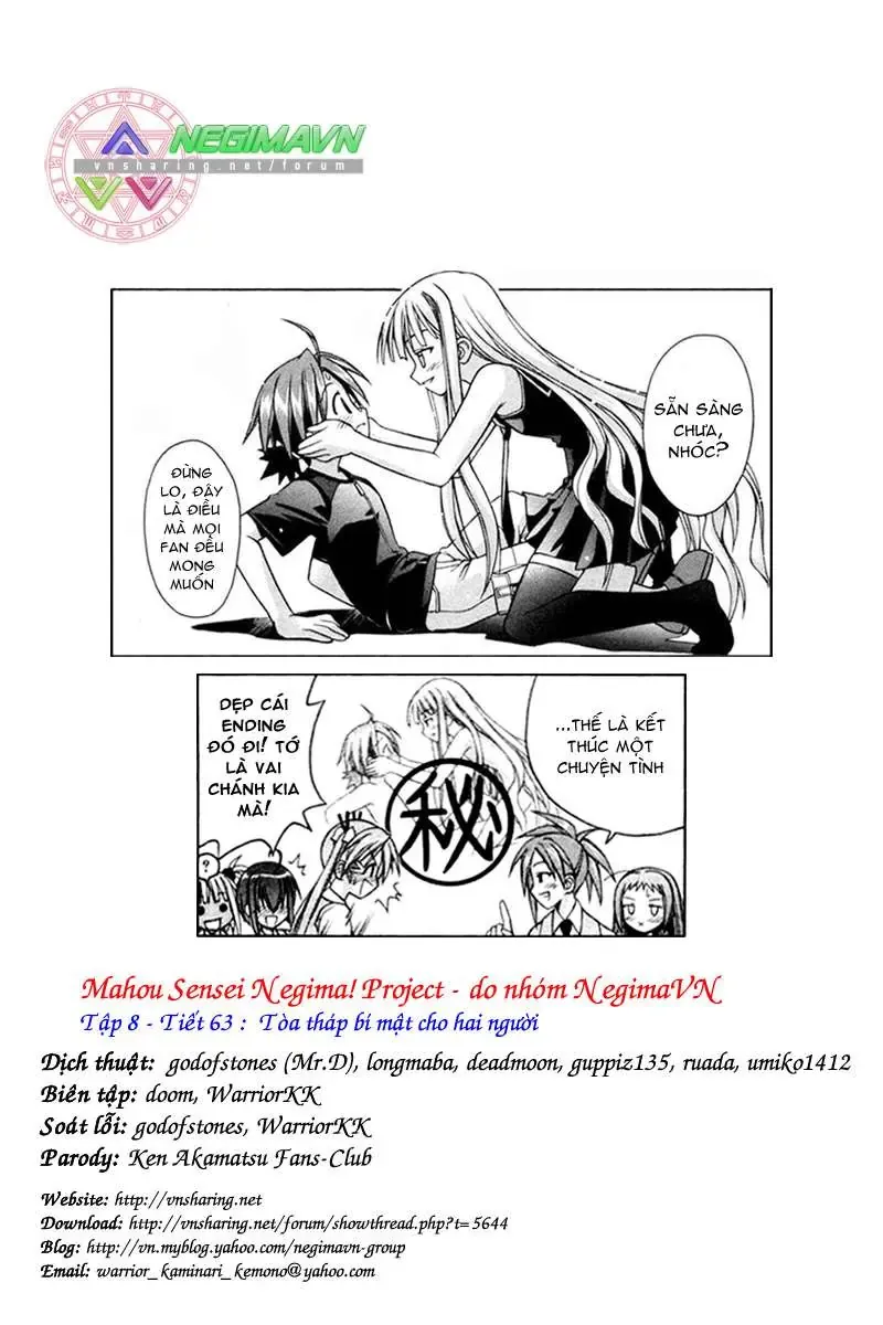 mahou sensei negima! Chapter 63 - Trang 5