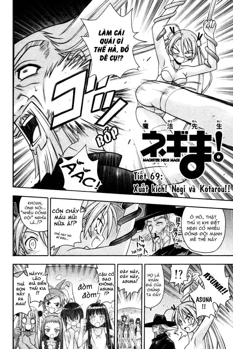 mahou sensei negima! Chapter 69 - Trang 4